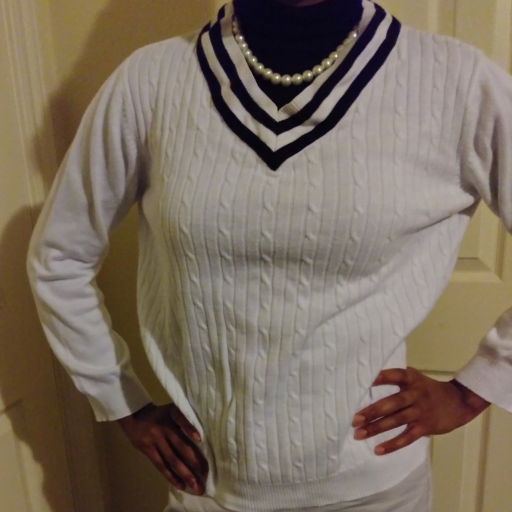 Comfy nautical sweater